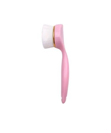 Soft Bristle Facial Cleansing Brush Manual Face Wash Brush ABS Handle Face Exfoliating Scrub Brush for Face Care Makeup Skincare Removal