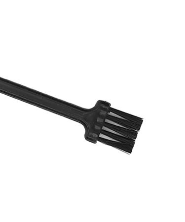 Premium Black Shaving Brush - Compact Design for Electric Shavers | International Shipping Available - Buy Online on GoSupps.com