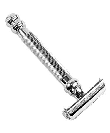 Parker 99R Shave Set - Premium Double Edge Razor Black Badger Brush Stainless Steel Stand & Blades - International Shipping Available - Buy Online on GoSupps.com