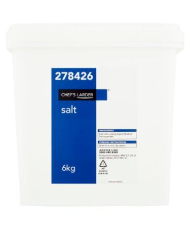 Chef's Larder Salt 6000g x 1
