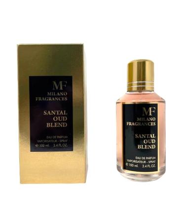 MILANO SANTAL OUD BLEND FOR MEN AND WOMEN 3.4 OZ. Amber Woody fragrance Unisex.