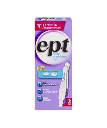 E.p.t Early Pregnancy Test, 2-Count - Buy Online on GoSupps.com