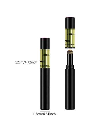 SMTHOME 2 Pieces Chrome Air Cushion Nail Powder Pens for Holographic Metallic Manicure - Red+Blue - Buy Online on GoSupps.com