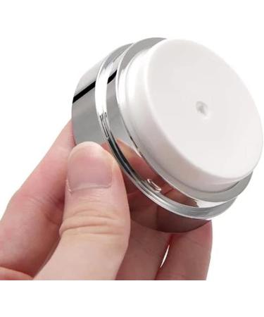 Furnido 2 Pack 1 oz Airless Pump Jars for Makeup and Skincare - Refillable Travel Lotion Containers - White - Buy Online on GoSupps.com