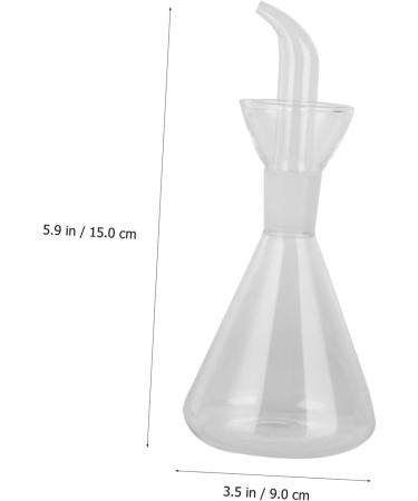 Zerodeko Empty Oil Bottle Liquid Dispenser Cooking Oil Bottle Honey Pot Oil and Condiment Bottles Terrariums Oil Pourer Dispensing Bottles Vinegar Decanter Olive Refueling Bottle Glass Size 1 As Shown - Buy Online on GoSupps.com