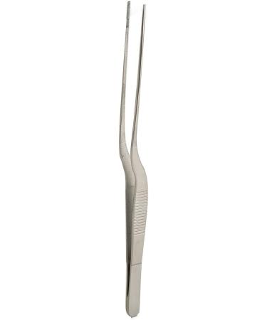 Pack of 2 Curved Stainless Steel Tweezers with Corrosion Protection - Ideal for Hearing Aids | International Shipping Available - Buy Online on GoSupps.com