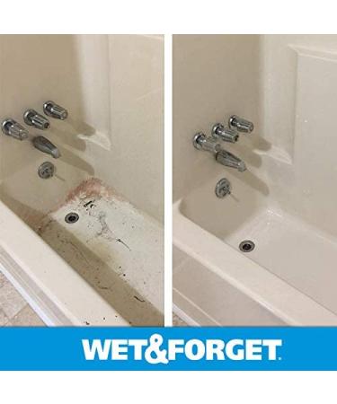 Wet & Forget Shower Cleaner 64oz 4 Pack - Multi-Surface, No Scrub, Bleach-Free, Vanilla Scent - Buy Online on GoSupps.com