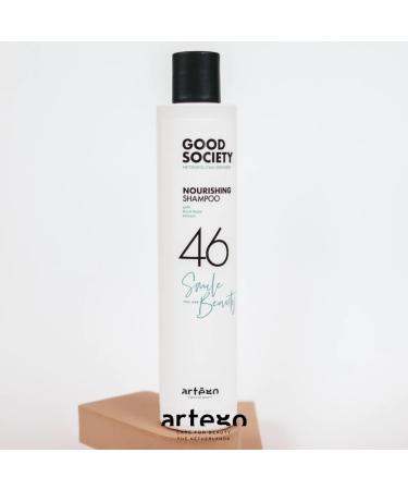 Artego Good Society 46 Nourishing Shampoo 250ml - Gentle Cleansing & Nourishment for Skin & Hair | International Shipping Available - Buy Online on GoSupps.com