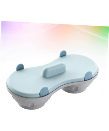 LABRIMP 1pc Microwave Egg Steamer Steamed Egg Cup Mini Egg Cooker Steamed Egg Box Steamed Egg Bowl Two Grids - Buy Online on GoSupps.com