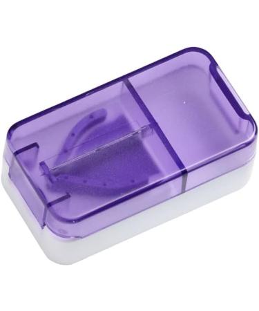 EZY DOSE Pill Cutter & Splitter - Safe Accurate Portable Vitamin & Tablet Cutter BPA Free Stainless Steel Blade - Buy Online on GoSupps.com