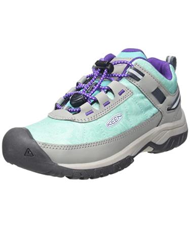 KEEN Targhee Sport Vented Hiking Shoes, Waterfall/Vapor, 3 US Unisex Big Kid