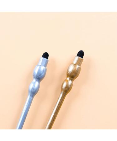 Minkissy 9-Piece Double-Sided Eyeshadow Brush Set | Multifuntional Makeup Tool for Eyebrows & Eyelashes | High-Quality Nylon Brushes for Perfect Makeup Application - Buy Online on GoSupps.com