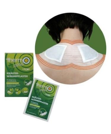 Thermacura TCM herbal heat patches self-warming (3 pieces) hot water bottles grain and cherry stone pillows