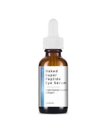 Eye Serum with Collagen Peptides - Anti Aging Serum for Face and Eyes - Hydrating Serum for Wrinkles Fine Lines Under Eye Bags Puffy Eyes and Dark Circles - Concentrated Formula with Hyaluronic Acid 1 Fl Oz (Pack of 1)