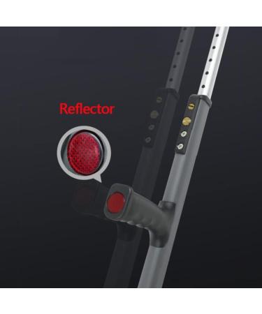 Walking Support Forearm Crutches(1 Pair) Adjustable F-Type Armpit Crutches Ergonomic Underarm Crutches Medical Mobility Device (Color : Gray) Anniversary Lucky Star Grey - Buy Online on GoSupps.com