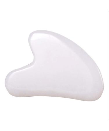 Lovionus89 cockroach massage tools crystal jade gua sha stone board for spa acupuncture therapy triggering point treatment white jade