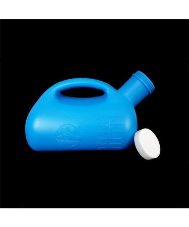 Men Urinal 2PCS Pee Bottles Urine Collection Containers with Cover Deodorant Leak-Proof Portable Camping Car Outing 3000ml Blue White - Buy Online on GoSupps.com