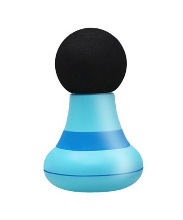 BUIFULSIC ELECTROURES 1STK FASCIES MASIAGE Hand massage devices Small Tool Massage device for pain relief comfortable body massage device Electrical fascia gun PP 11.5x7.5cm blue