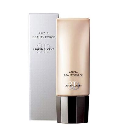 Meiying 1 PC Japanese AXXZIA Beauty Force 3D Liquid Lucent All Day Perfecting Makeup Liquid Foundation Full Coverage Concealing Light Weight Liquid Essence Foundation 40ml
