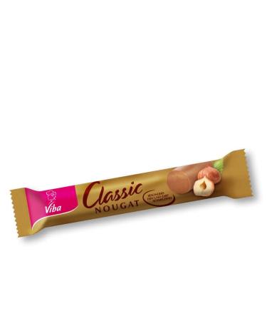 Viba Classic Nougat Bar - Buy Carton (16 x 50g) | Premium International Shipping - Buy Online on GoSupps.com