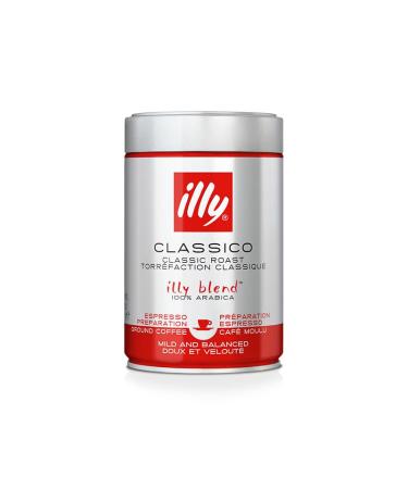 illy Classico Mild & Balanced Ground Coffee 12 x 250g Pack