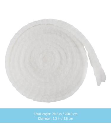 FRCOLOR 2 Rolls Elastic First Aid Sports Wrap - Tubular Bandages & Mesh Fix Net Tape - 200x5.8cm - White - International Shipping - Buy Online on GoSupps.com