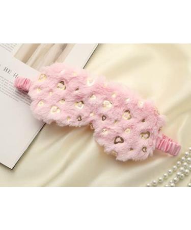 HappyDaily 3 Pack Sleep Masks with Soft Foam Ear Plugs - Pink Heart, White Star, White Butterfly - Buy Online on GoSupps.com