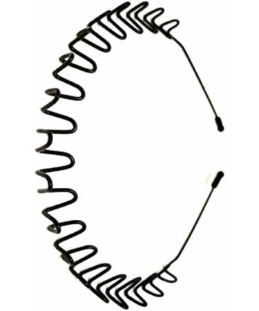 kawehiop Headbands for Men Black Unisex Salon Supplies Beauty Tools Gifts Back Styling Fashion Yoga Home Use Parties Weddings Type 6 - Buy Online on GoSupps.com