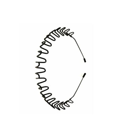 CLSSLVVBN Headbands for Men Wavy Hairband Spring Hair Hoop Non Slip Reliable Beauty Tools Gifts Outdoor Sports Fashion Yoga Bathing Type 6