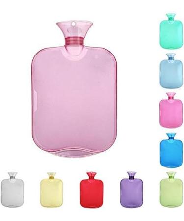 Maies 2L Durable Hot Water Bottle | Safe & Thick Heat Pocket for Winter Comfort | Clear Water Handwarmer - Buy Online on GoSupps.com