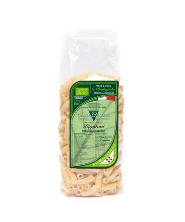 TANDA SPADA RIGATONI Sardi Italiaanse organic pasta 500 g TANDA & SWORD