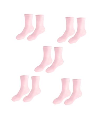 FRCOLOR Skin-Friendly Care Socks 5 Pairs moisturizing Beach feet Womens glives for Woman Cosmetic moisturizing Sock cuticles Cargo sebs spa Nourish Men and Women Girls Socks