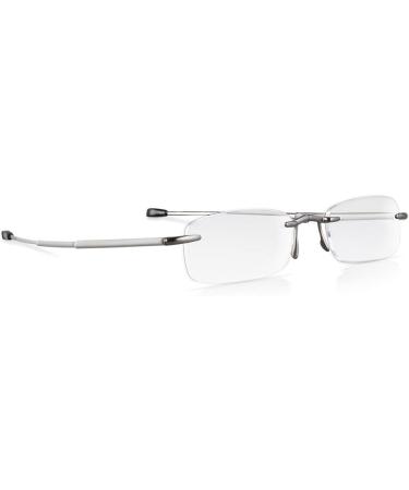 Eye-Spec Foldable Reading Glasses +1.75 | Ultra-Light Frameless Design in 7 Colors | Compact Case Included - Buy Online on GoSupps.com