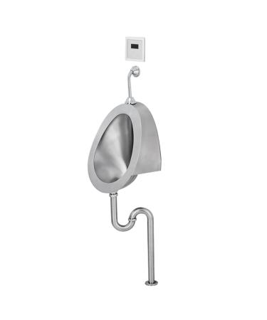 Urinarios de Acero inoxidable Productos para el hogar Urinario Masculino montado en la pared Drenaje por inducci n Urinario de ba o p blico Urinario de ba o comercial Inodoro con embudo Ut Package G