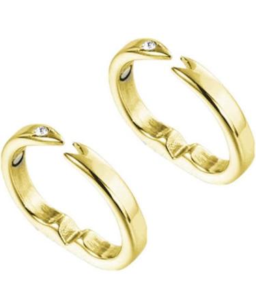 Buy Ausfa Anti-Snoring Ring - 2PC Acupressure Ring for Men & Women | Lymph Drainage & Weight Loss | Golden Snoring Relief - Buy Online on GoSupps.com