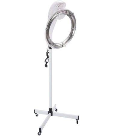 Stand Dry Hood for Hairstyling 950w Hair Dryer with Base and 4 Wheels Hair Steamer for Hair Dyeing and Styling to Barber Salon 60 Min Heat Timer White - Buy Online on GoSupps.com