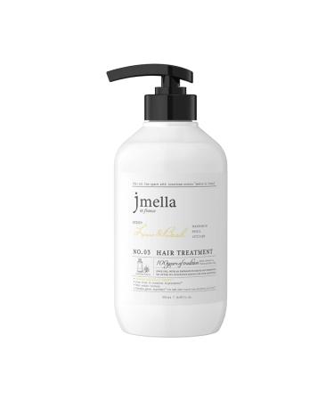 jmella in France Lime and Basil Conditioner 16.9 floz with Luxury fragrance- 12 Chemical Free (Paraben free)- Strawberry Leaf Extract-17 types of amino acid complex Lime and Basil Treatment 16.87 Fl Oz (Pack of 1)