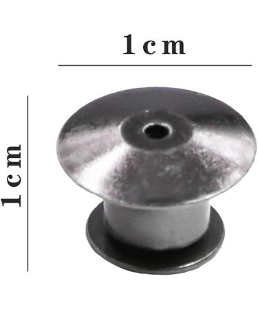 SUBANG 30 Metal Pin Backs with Locking Clasp & Storage Case - Black - Buy Online on GoSupps.com