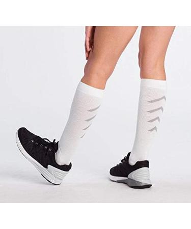 Sigvaris 401 Athletic Recovery Calf High Socks 15-20mmHg - Black - Men's & Women's - X-Large - Buy Online on GoSupps.com