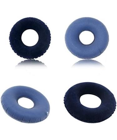 Jbnmvc Inflatable Pile Ring Pad Donut Pillow Vinyl Rubber Seat Acne-Black - Buy Online on GoSupps.com
