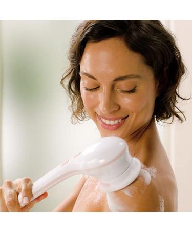 Finishing Touch Flawless Cleanse Spa Spinning Body Brush and Shower Wand - 1 Count, Pack of 1 - Buy Online on GoSupps.com