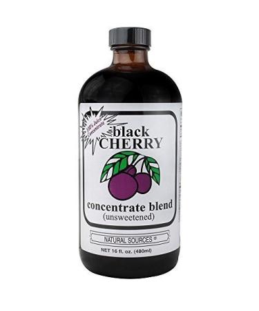 Natural Sources Black Cherry Concentrate Blend Unsweetened 16 fl oz (480 ml)