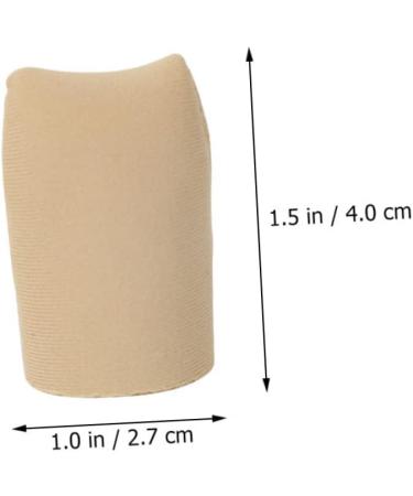 2pcs Silicone Gel Toe Protectors - Toe Guards for Protection, 2.7x4cm - Buy Online on GoSupps.com