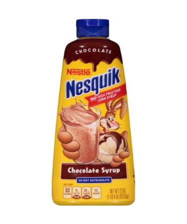 NESTLE NESQUIK Chocolate Flavored Syrup (Pack of 2)