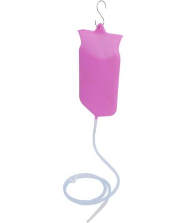 2L Portable Enema Bag Kit - Silicone Intestinal Cleaning Kit for Home Use | Purple for Men & Women - Buy Online on GoSupps.com