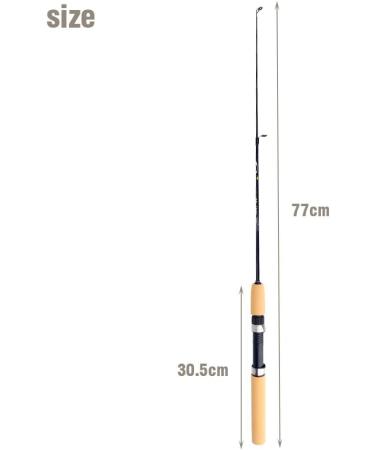 Buy DEWIN Mini Fishing Rod - Carbon Fiber Retractable Pocket Fishing Rod (2m) for Travel | Best Tackle for Anglers Worldwide - Buy Online on GoSupps.com