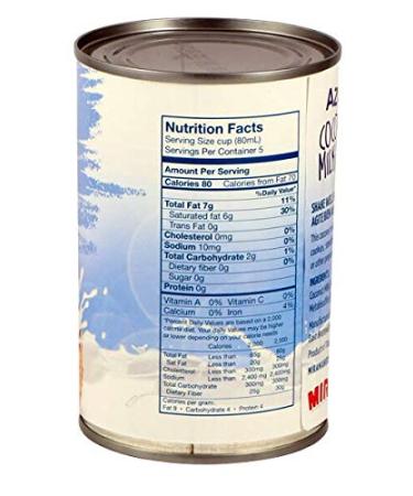 Azul Unsweetened Coconut Milk 13.5 Fl. Oz (Pack of 12) - Dairy & Gluten Free - Buy Online on GoSupps.com
