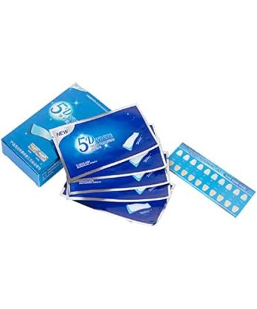 5D Gel Teeth Whitening Strips White Tooth Dental Kit Oral Hygiene Care Strip for False Teeth Veneers Dentist Seks Whiten Gel 7 Bags of 14 Tablets - Buy Online on GoSupps.com