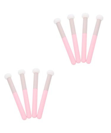 FRCOLOR 8 Pcs Mushroom Concealer Brush Makeup Brush Puff Mushroom Brush Concealer Brush Women Makeup Concealer Brush under Eye Copper Sponge Blush Miss 12.00X1.60X1.60CMx2pcs As Shownx2pcs