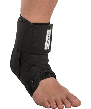 DonJoy Stabilizing Pro Ankle Support Brace, Black, Medium Black Medium (Pack of 1)